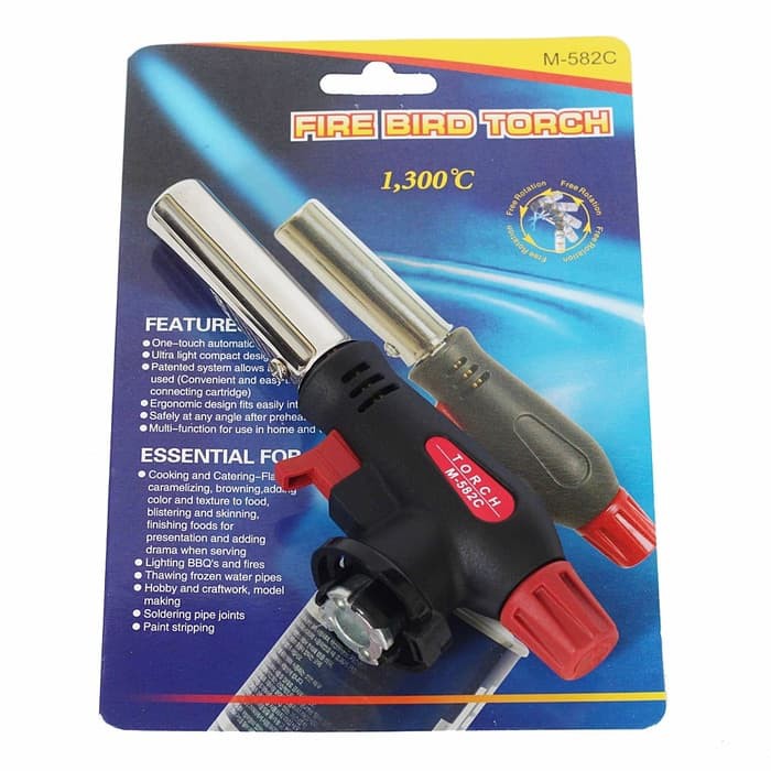 Limited! ALAT LAS PORTABLE M-582C 2424-12 BLOW LAMP TORCH KOREK KEPALA GAS