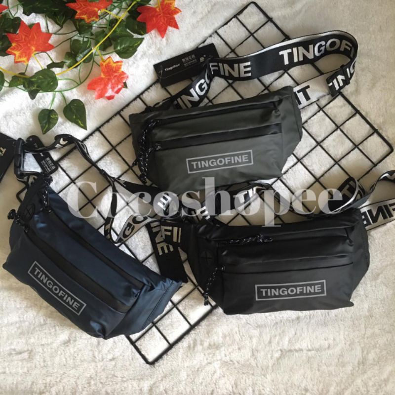 Waist bag ORIGINAL Pria Wanita waterproof (REAL PIC)