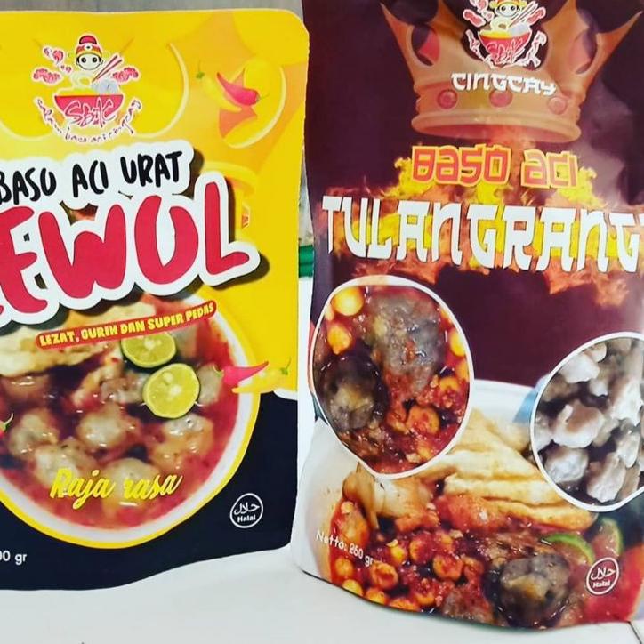 

【Penjualan Mega】 Cingcay Baso Aci Tulang Rangu Baso Urat Cewul Cewol Asli Bandung Bapper Murah Grosi