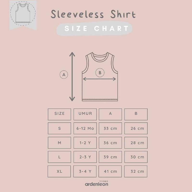 Ardenleon Sleevless Shirt SMLXL