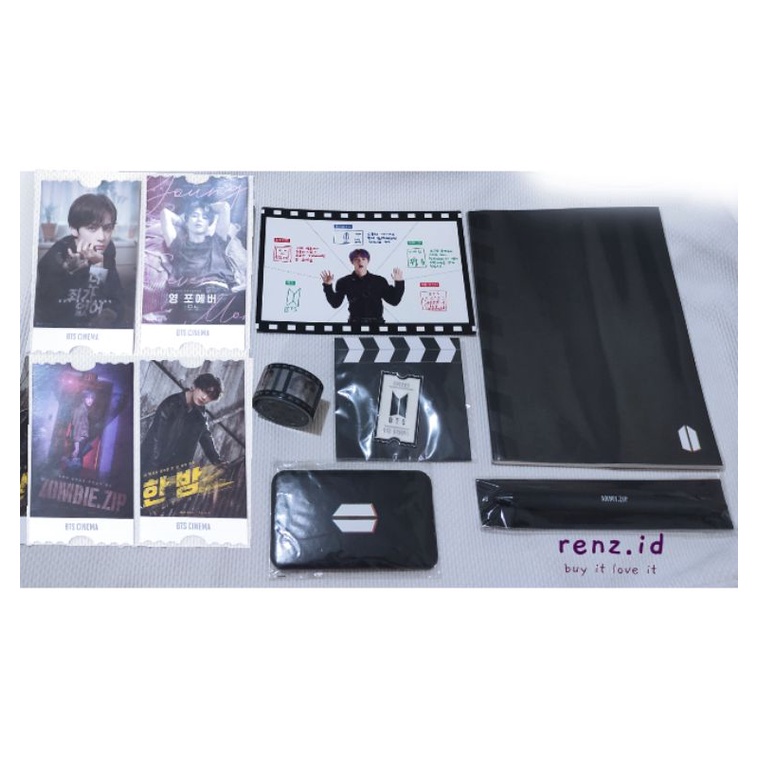 BTS 6th army kit - photo ticket Taehyung, Jungkook, Jimin, Suga, Jin, Jhope, Namjoon, badge, nametag