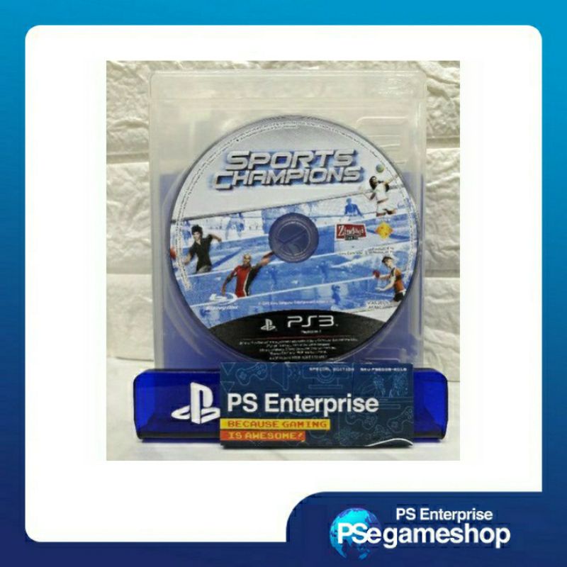 Ps3 Sports Champions ( Cd Only + Box ) Tanpa cover