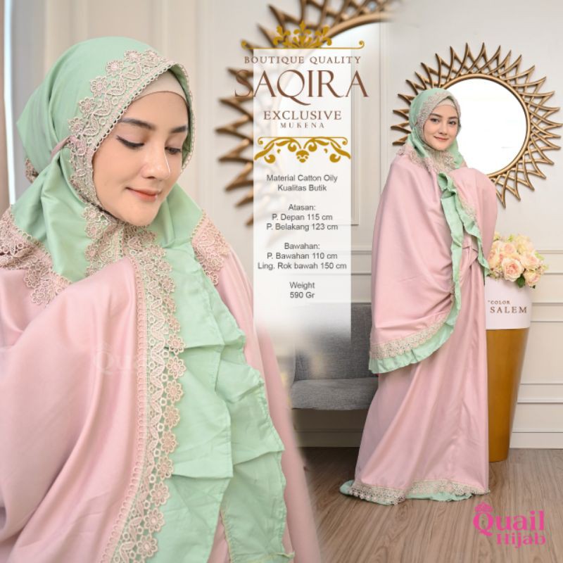 SAQIRA MUKENA ORI BY QUAIL HIJAB