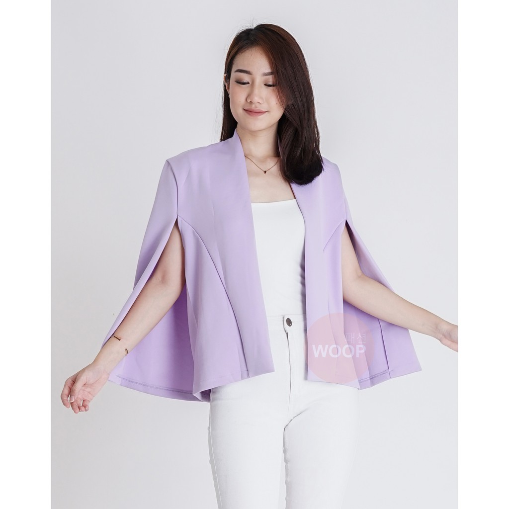 Cape Blazer - outter wanita - blazer wanita