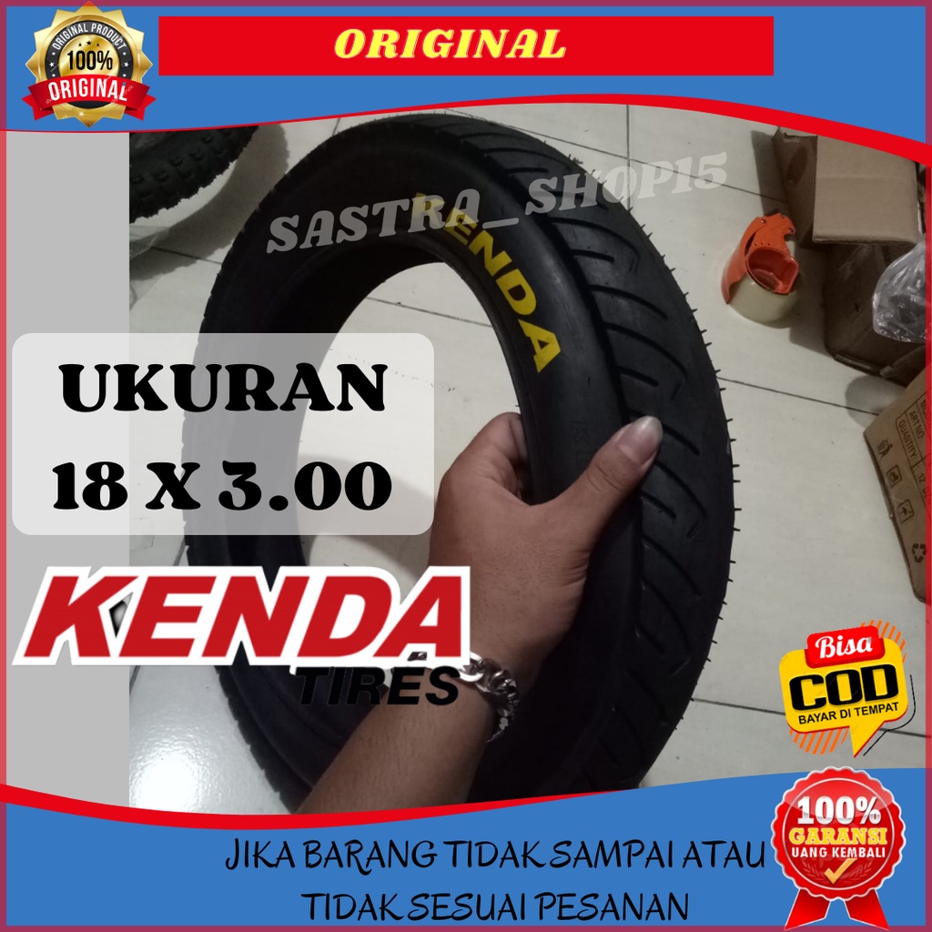 BAN LUAR SEPEDA BMX KENDA UKURAN 16 18 20 X 3.00 INCH BAN JUMBO