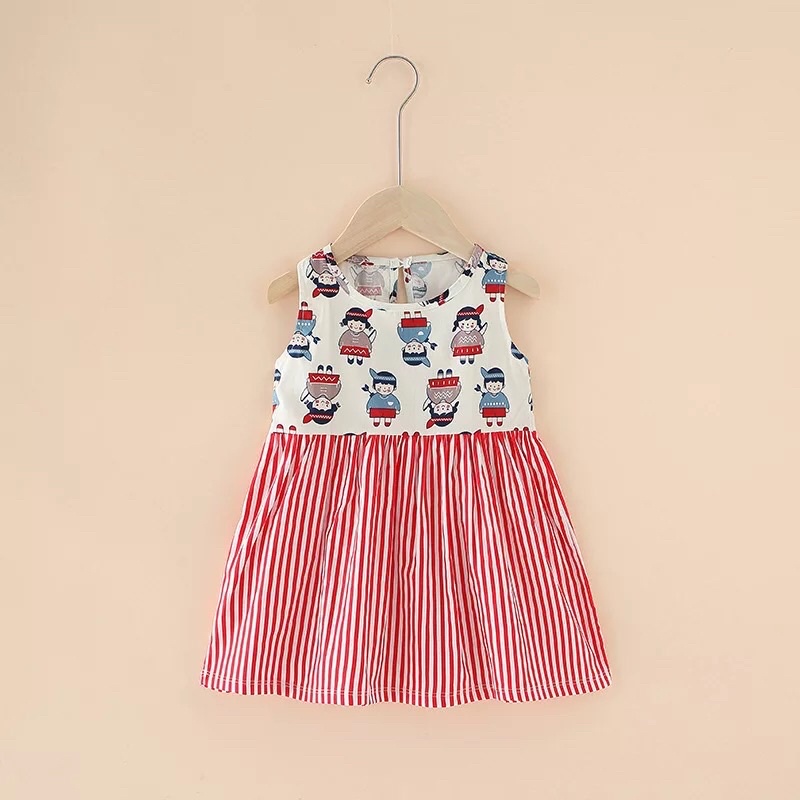 Dress Anak Perempuan Bahan Katun Import Premium Dress Anak Perempuan Murah Dress Santai Anak anak Rok Terusan Anak Cewe Katun