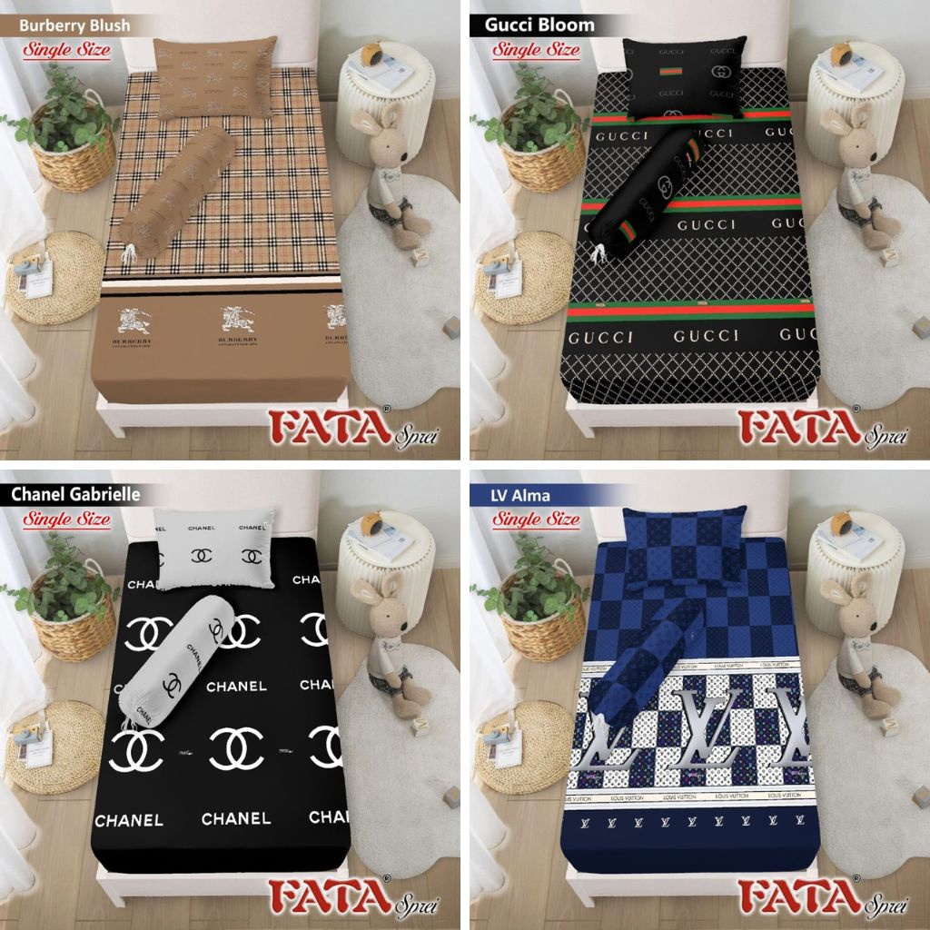 RC Fata Sprei Motif Minimalis Dewasa Ukuran 120 Angela Talitha Amora Purnama Widuri