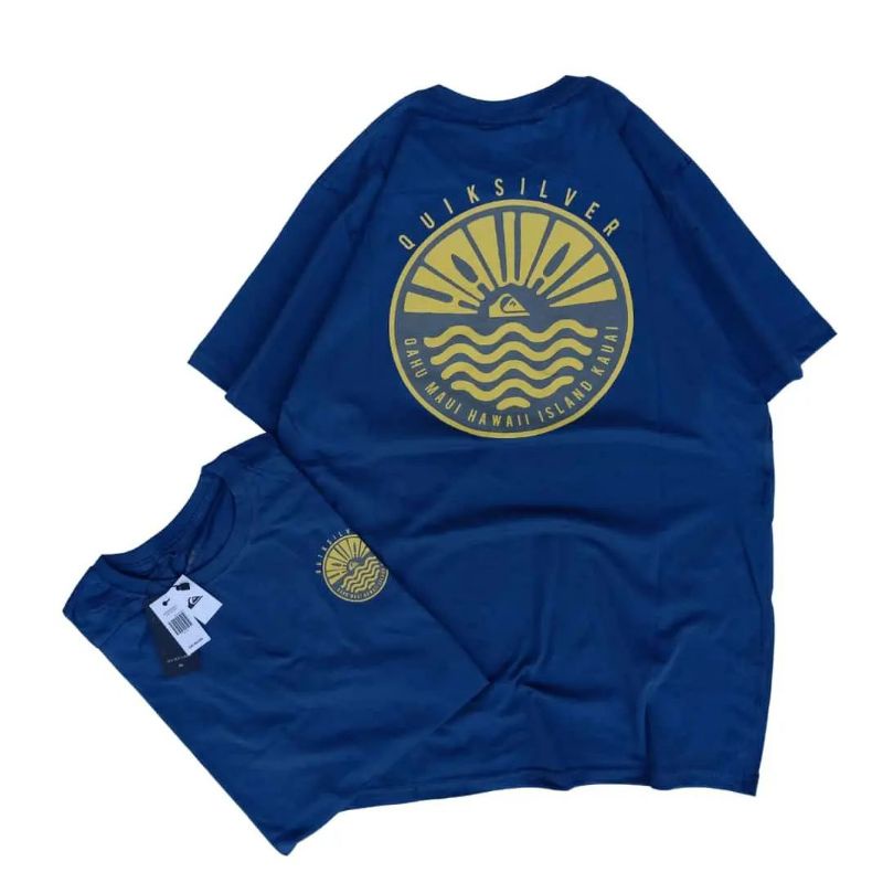 Kaos Surfing QUIKSILVER - Creepycloth | Super Premium | Cotton Combed 30s Reaktif | Kaos Unisex | Ba