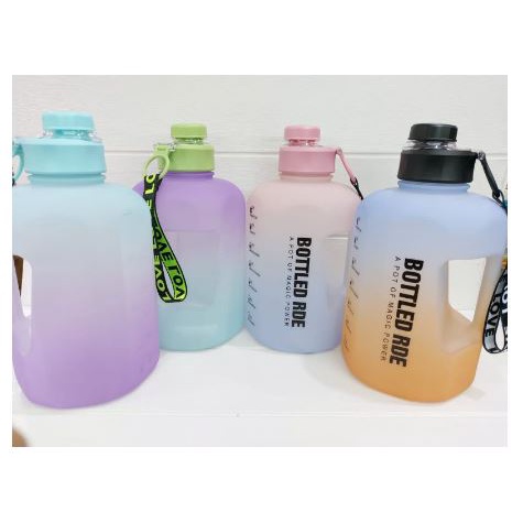 [ ABJ ] Botol Minum Viral Warna-Warni BOTTLE  2.5L