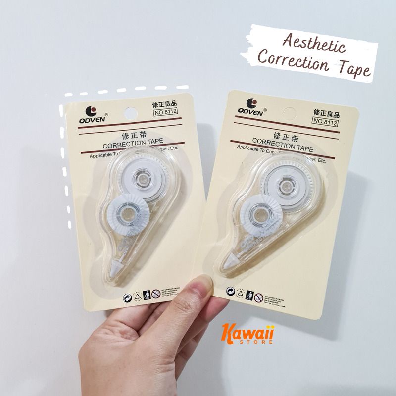 

Correction Tape Transparan Aesthetic TIPE-EX Kertas