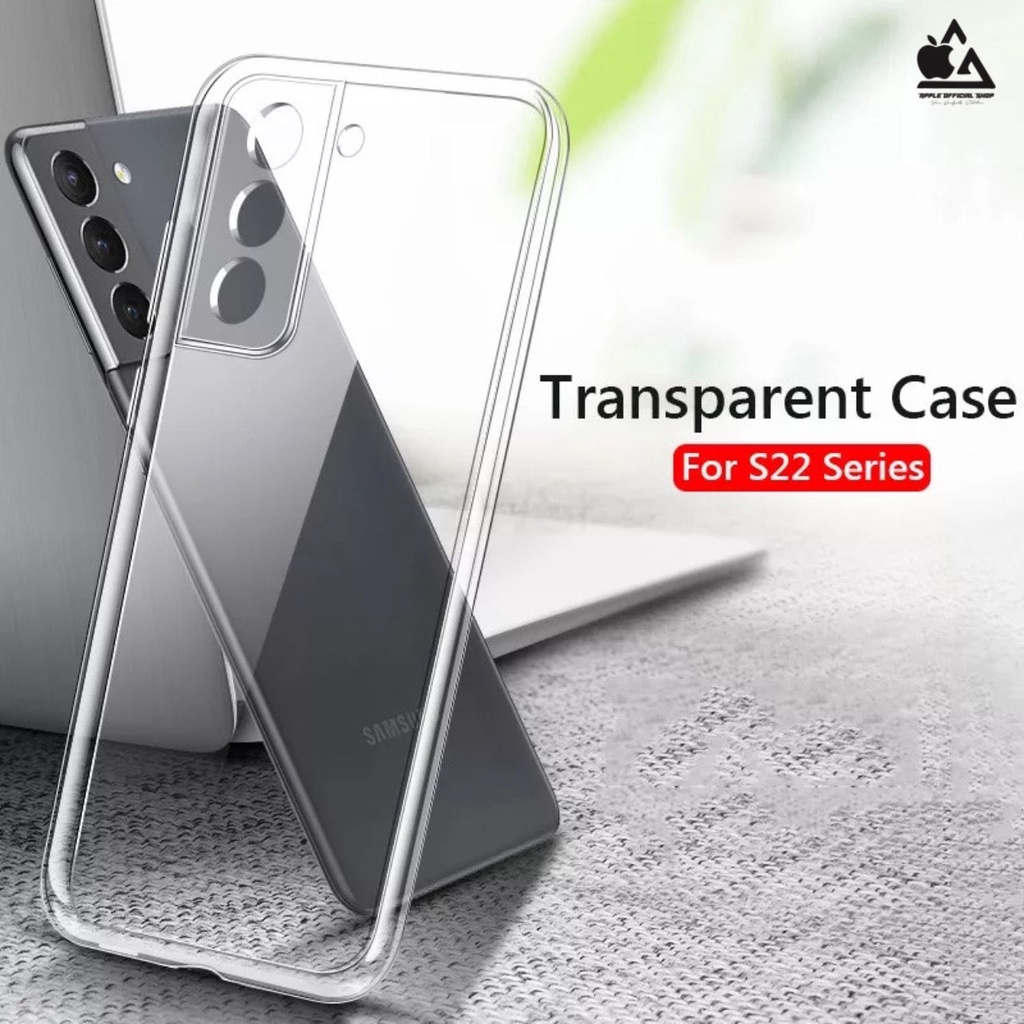 Softcase Clear Bening SAMSUNG S22 ULTRA S22+ S22 plus S21 FE 5G 2022 S20 FE NOTE 20 ULTRA S21+ S21 ULTRASoft Case Camera Protection Silikon Jelly Cover