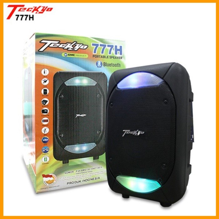 Speaker Meeting Teckyo 777H Bluetooth,Speaker Portable original - new suara mantap