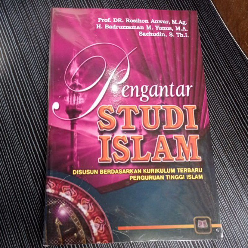 

pengantar studi islam by rosihon anwar