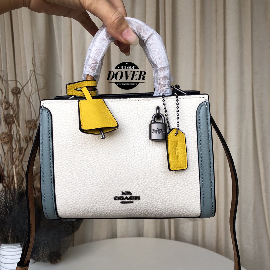 Coach Micro Zoe Crossbody In Colorblock - ORIGINAL 100%