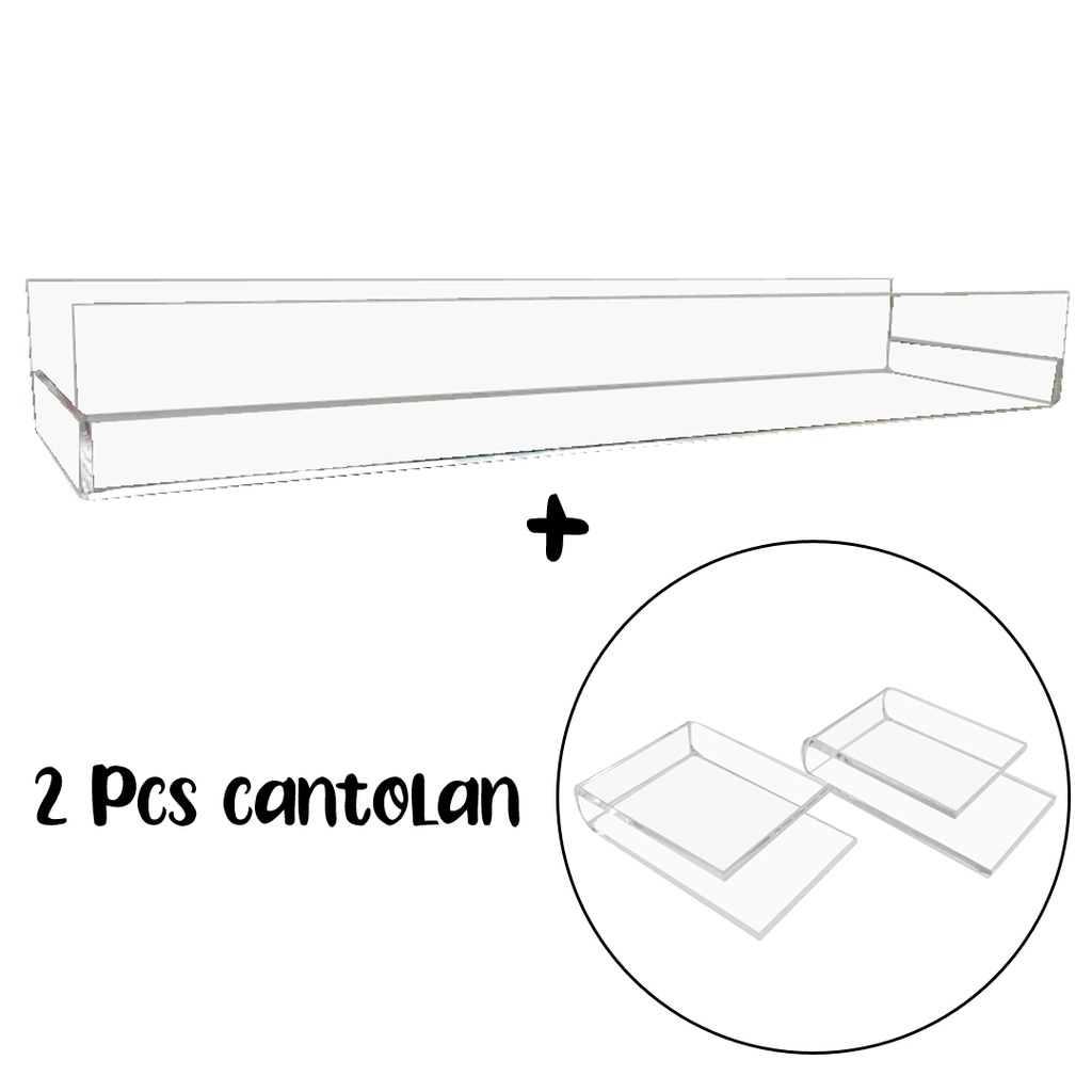 Akrilik Display / Acrylic Display Tempat Penyimpanan Serbaguna 1 Susun