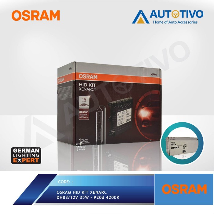 HID Hid Kit Xenarc H7 4200K OSRAM