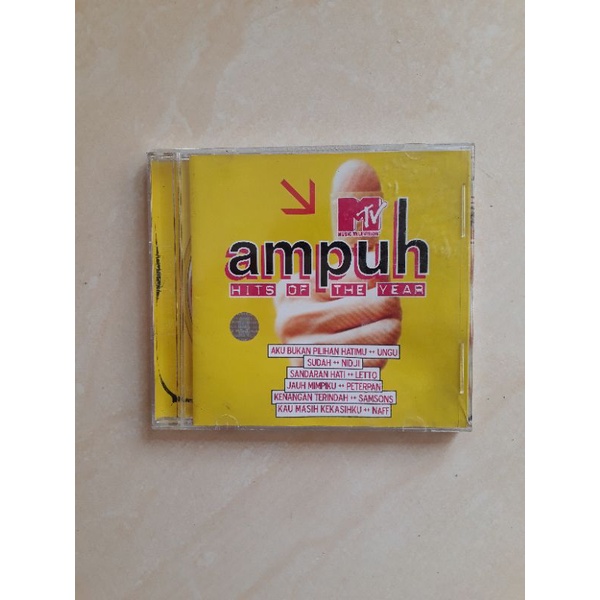 CD MTV AMPUH HITS OF THE YEAR