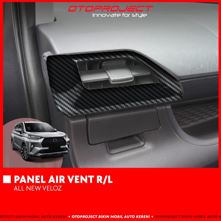 Panel Cover Side Vent Ac Front Mobil All New Avanza Xenia Veloz 2022