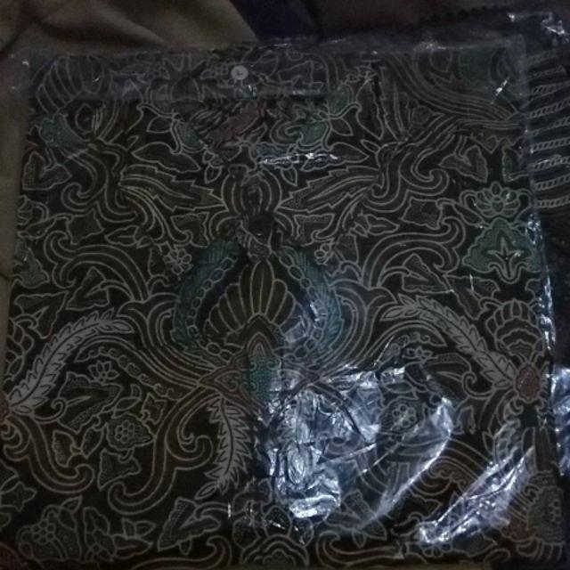 Bswart Batik Hrb026 Kenongo Hem Pendek Padi Pekalongan M L Xl Batik Pria Murah Modern