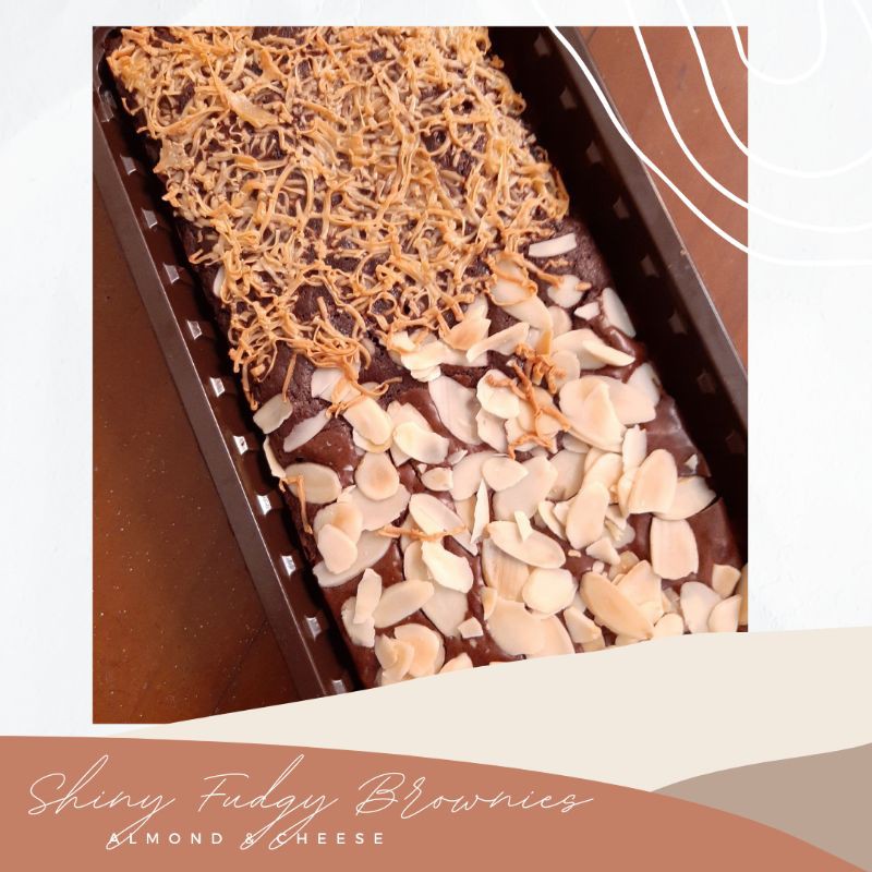 

Shiny Crust Fudgy Brownies Panggang
