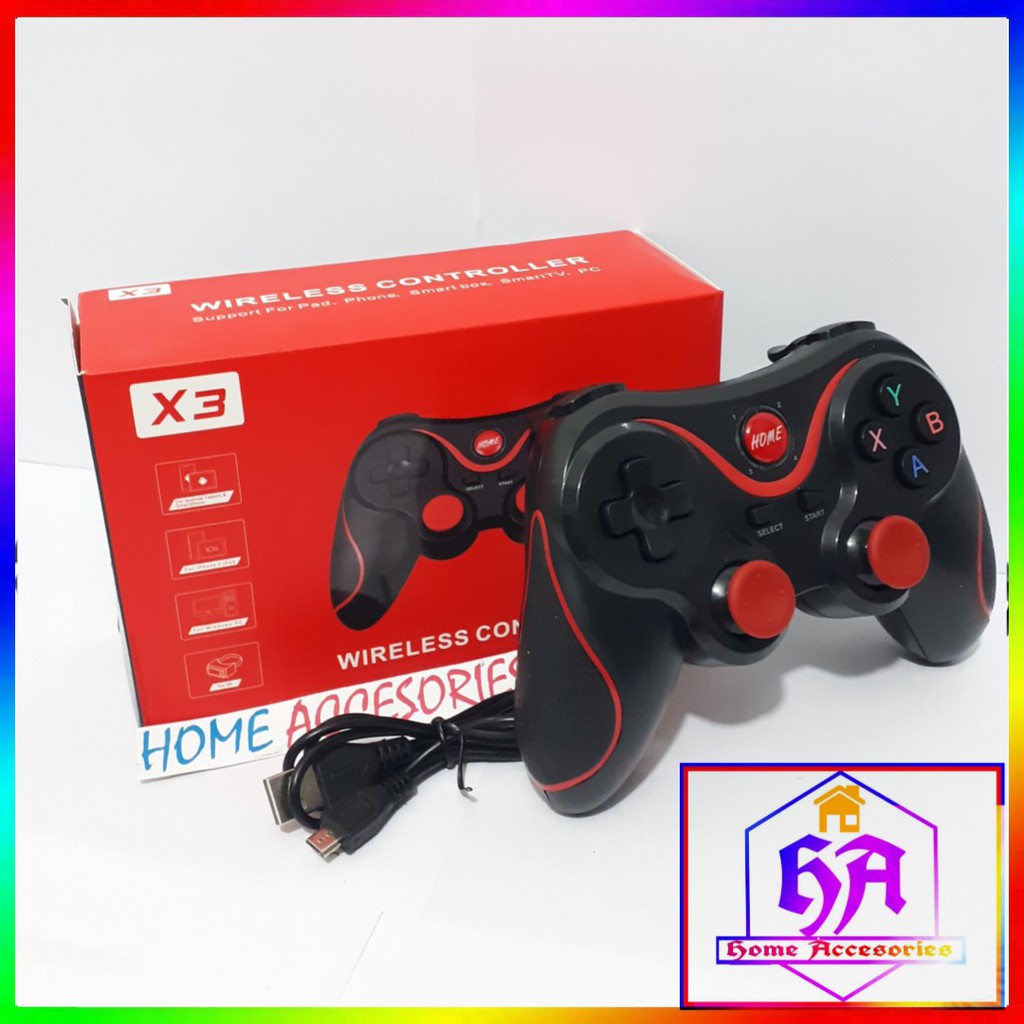 Stick Gamepad Wireless X3 bluetooth For Android,TV Box, Smart TV,laptop,komputer/Gamepad JOY STICK