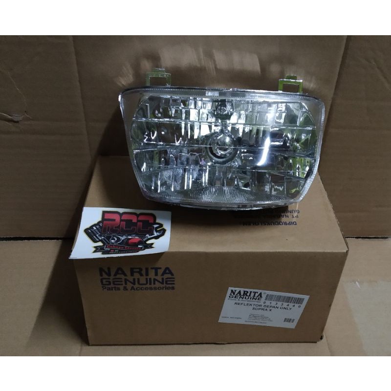 Headlamp Reflektor lampu depan Honda Supra X 100 Supra x lama supra x old
