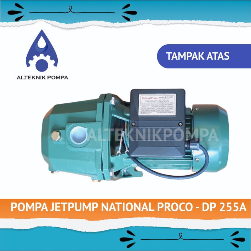 POMPA AIR NATIONAL DP 255 JETPUMP 30 METER TANPA TABUNG