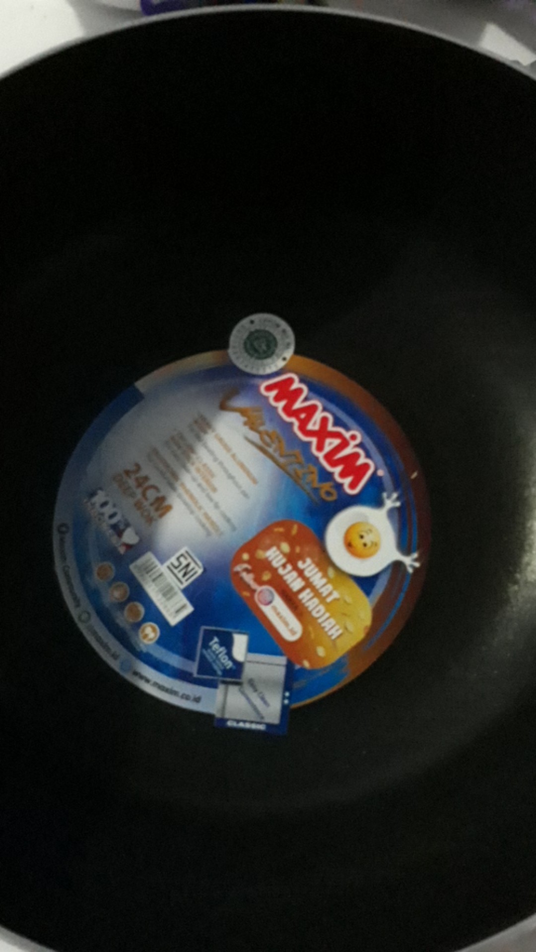 Deep Wok Frypan 24cm Maxim Valentino