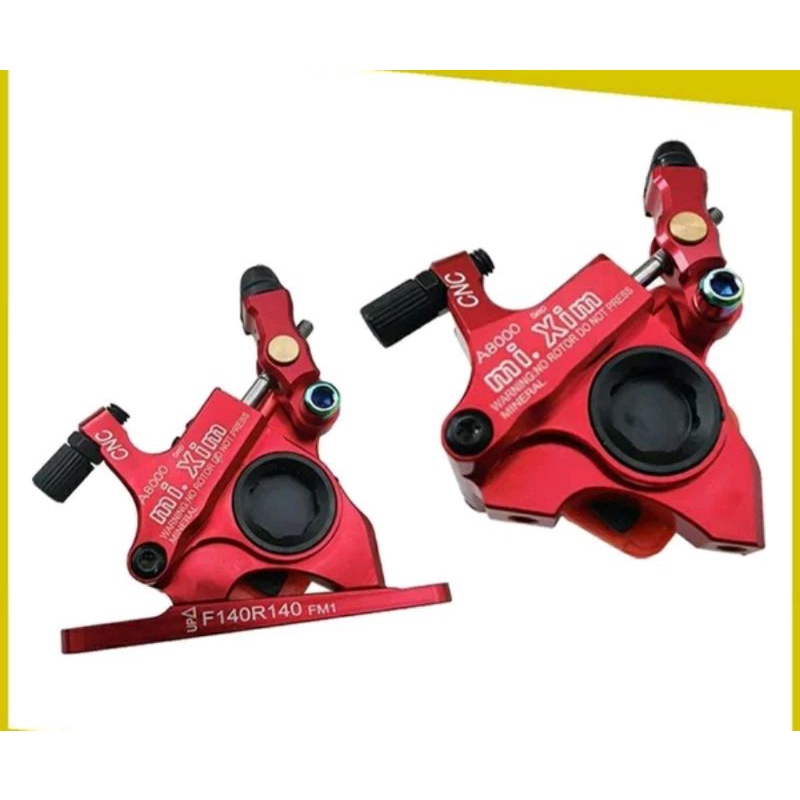 Caliper flat mount hydrolic. caliper rem discbrake hydraulic disc brake road bike mi.xim pro caliper sepeda