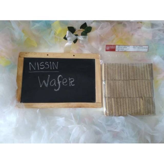 

Nissin waffer coklat..kemasan 250gram