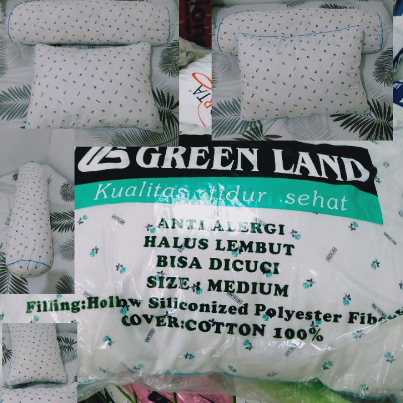 Bantal Guling Green Land