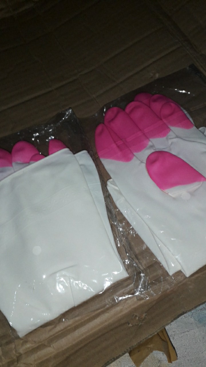 Sarung Tangan Cuci Piring Anti Air Rubber Hand Glove Karet Pelindung Aksesoris Kebersihan Cleaning