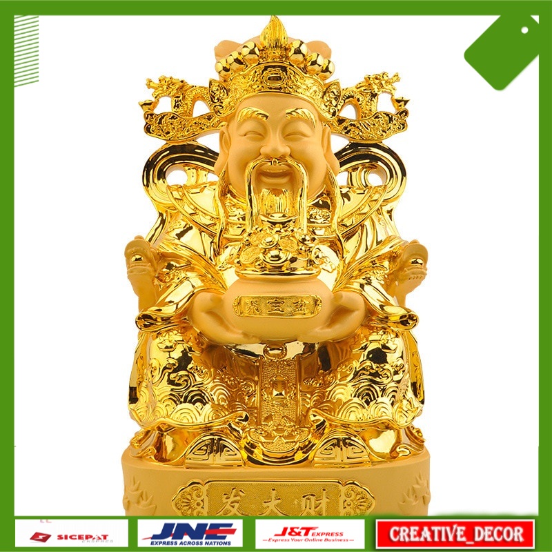 Patung Hiasan Meja Cornucopia statue of God of Wealth Resin modern art sculpture Home decoration acc
