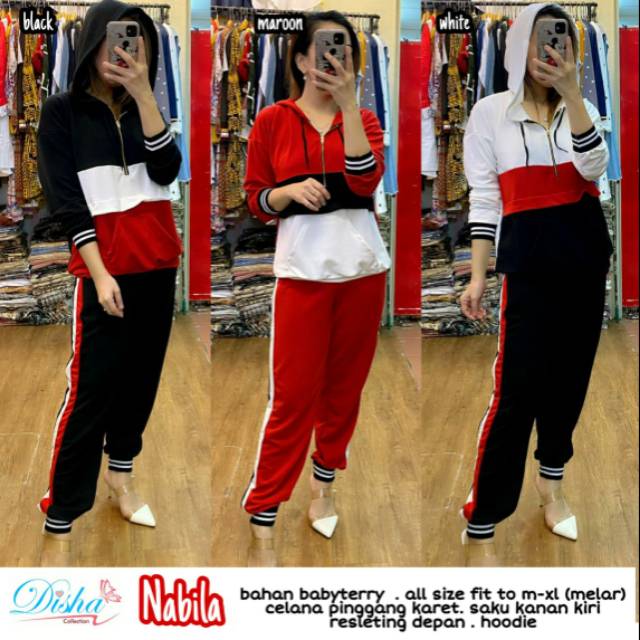 Nabila set / setelan olahraga