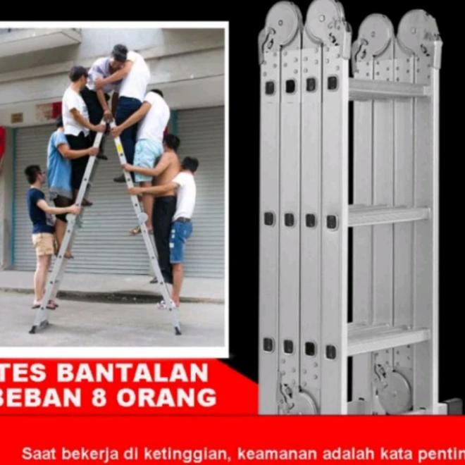 Krisbow 3.3M Tangga Lipat Multifungsi Tangga Serbaguna