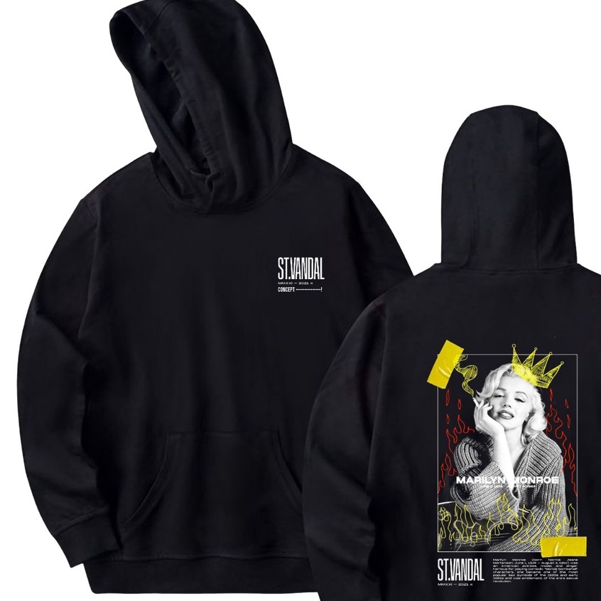 Public - Marlyn Monroe Hoodie - Hoodie Pria dan Wanita