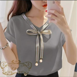 SIZE L XL BLOUSE LAURA / BAJU ATASAN WANITA / BLUS WANITA TERBARU