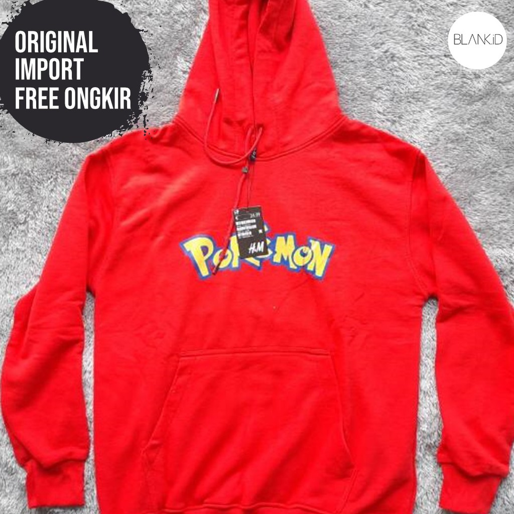 HOODIE HnM POKEMON ORIGINAL - HOODIE HnM ORIGINAL - HOODIE H&M ORIGINAL - JAKET HnM - HOODIE H M