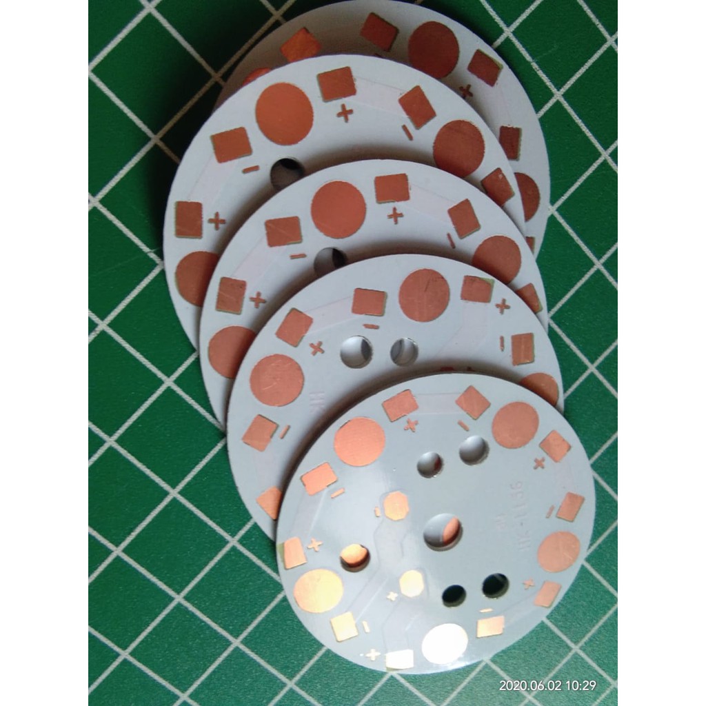 [SEN-9022] PCB HPL 1-5 WATT LED DRIVER SEMUA UKURAN 5LED DIAMETER 44MM