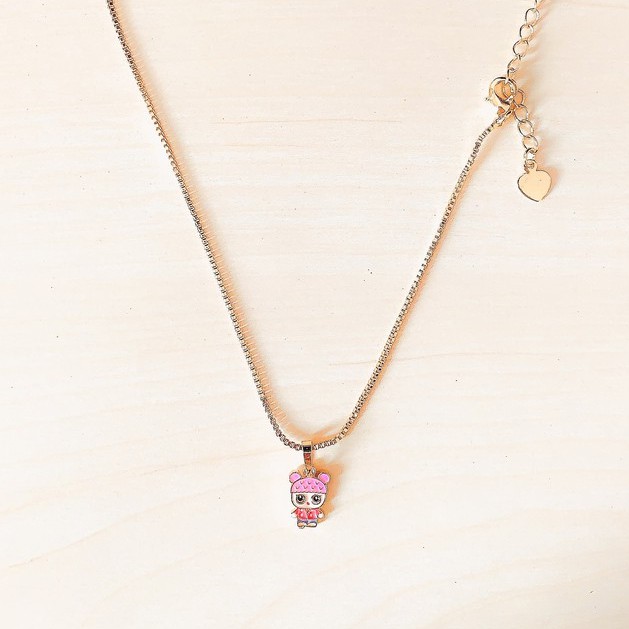 Kalung Anak LOL Pink Gold Xuping