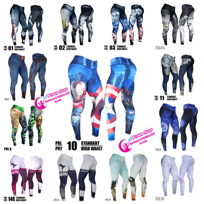 Legging Printing Sixpack PRL/PRY Made by Order