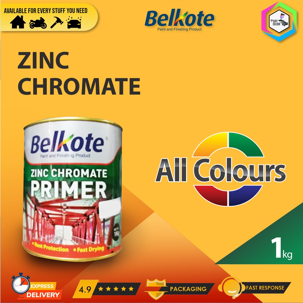 Meni Belkote Zinc Chromate Primer 1kg