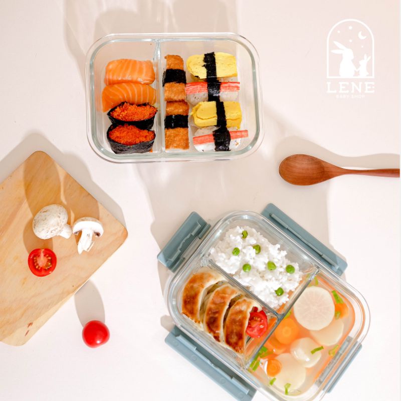 Little Dimple Split Lunch Box (3 pilihan) 2 warna