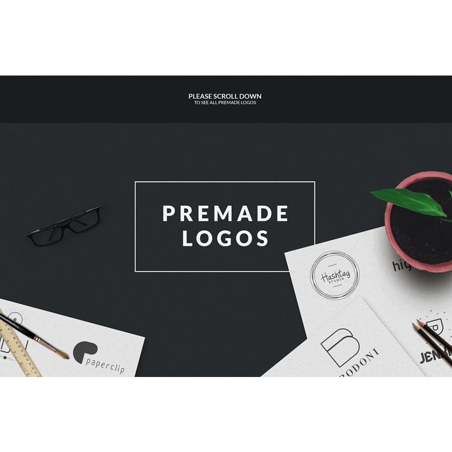 LOGO CREATION KIT  A-Z EDITION - Photoshop &amp; Illustrator