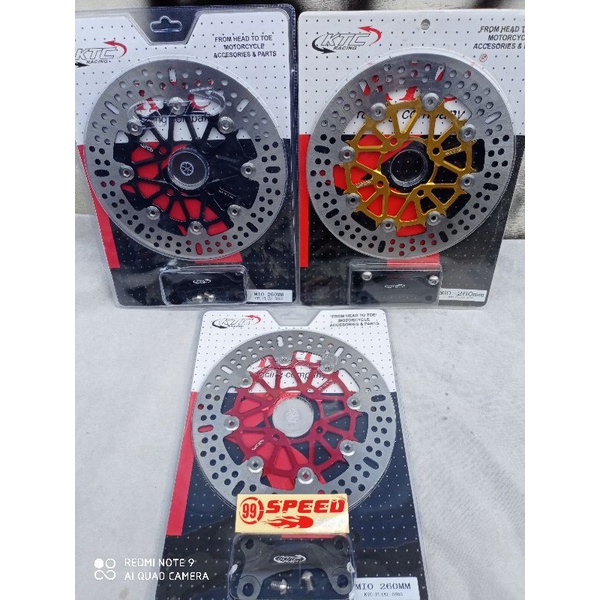 piringan disc dpn ktc racing Floating ukrn 260 mm mio smile ,mio soul