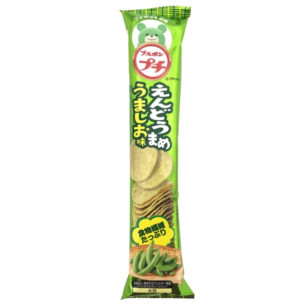 

Bourbon Petit Bear Series : Light Salty Greenpea Potato Snack 40gr