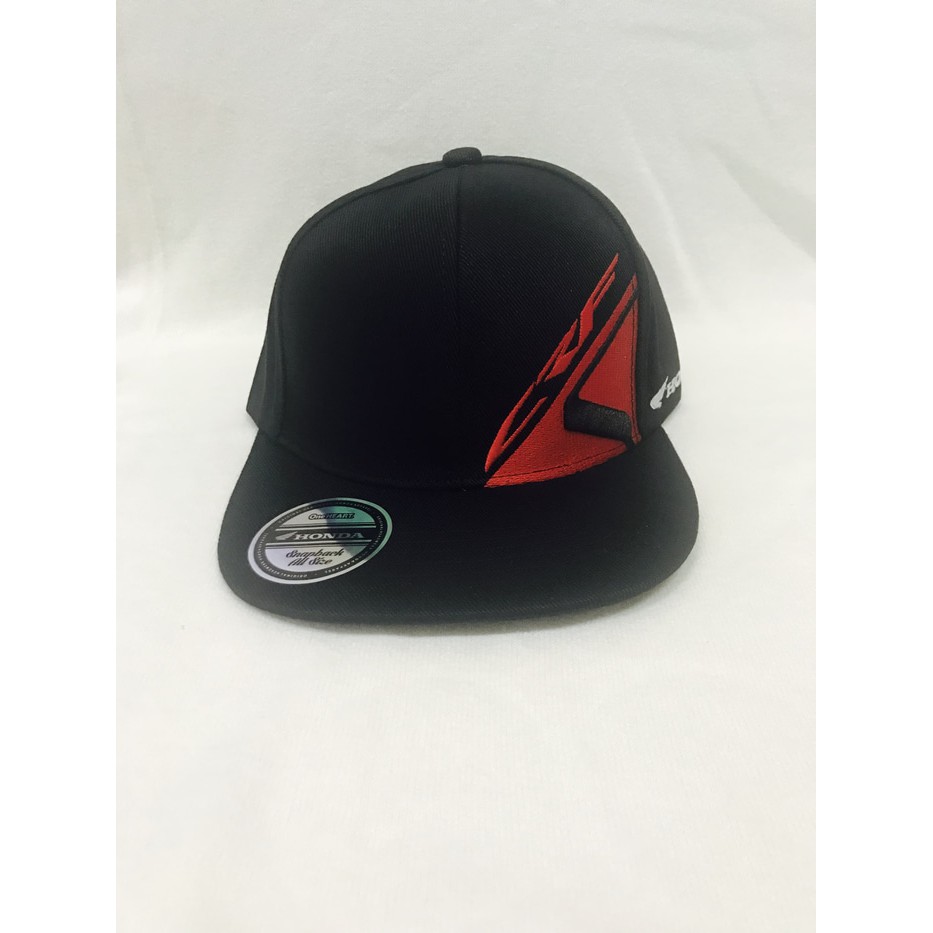 Topi Honda CRF Snapback snap back cap hat topi honda hitam black ori STARSELLER