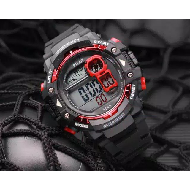 Jam Tangan Pria Anti Air Pilot Original X-Sport PLT1545