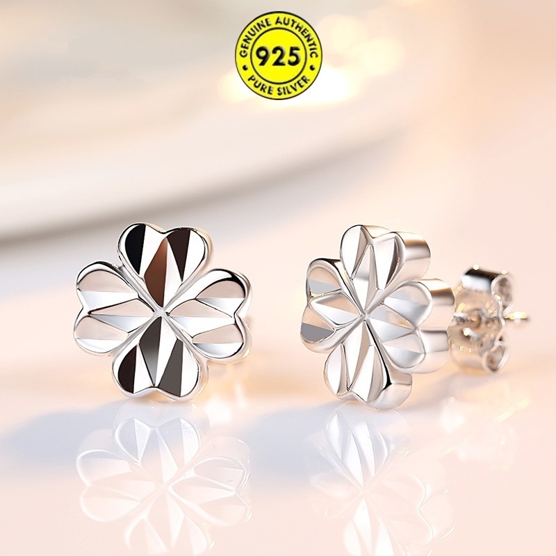 Anting Tusuk Sterling Silver 925 Anti Alergi Untuk Wanita