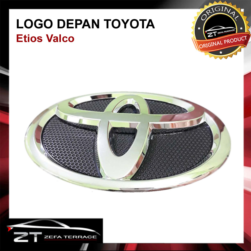 Jual Emblem Logo Depan Toyota Etios Valco Original Shopee Indonesia